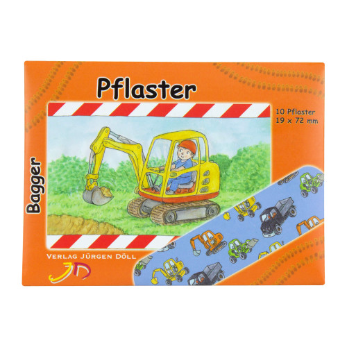 Kinderpflaster Bagger Briefchen