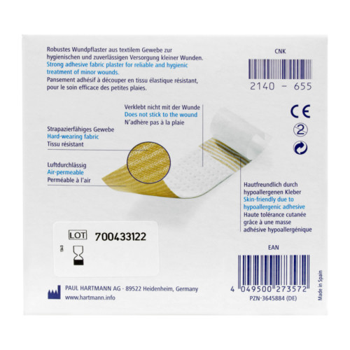 DERMAPLAST CLASSIC Wundpflaster 8 cmx5 m