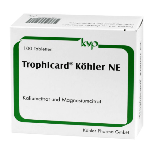 Trophicard K&ouml;hler NE Tabletten