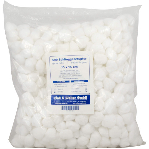 Schlinggazetupfer 15 x 15 cm unsteril