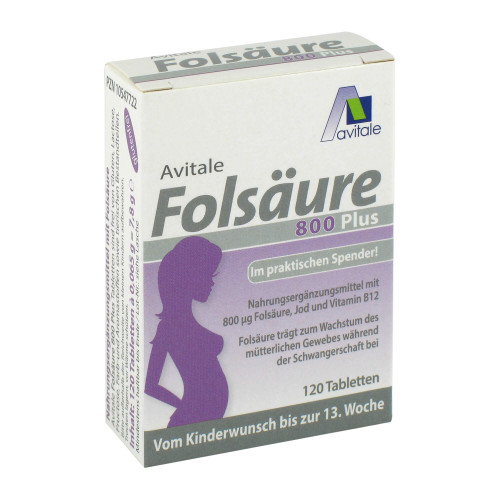 Fols&auml;ure 800 Plus Tabletten