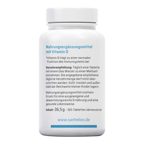 Sanhelios Vitamin D 1.000 I.E. Tabletten