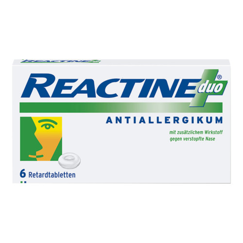 Reactine duo Retardtabletten