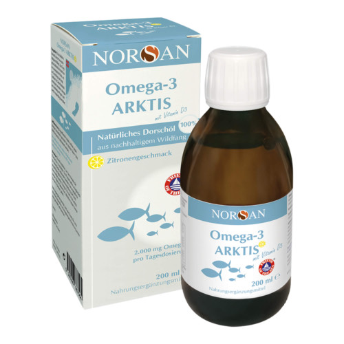 Norsan Omega-3 Arktis mit Vitamin D3 fl&uuml;ssig