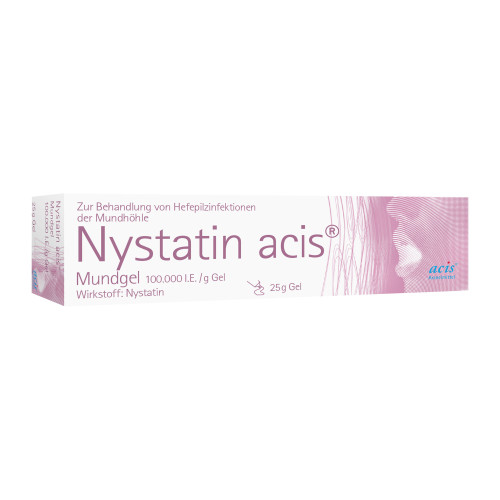 Nystatin acis Mundgel