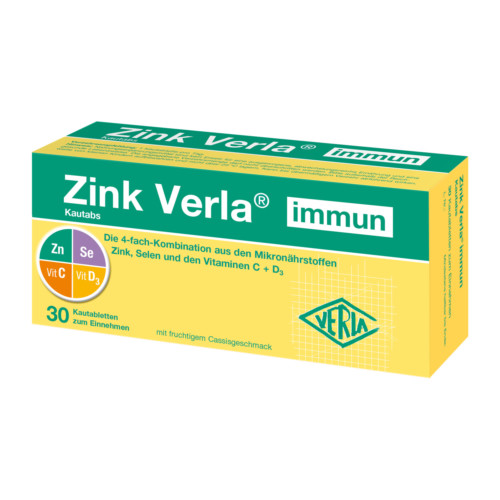 Zink Verla immun Kautabs