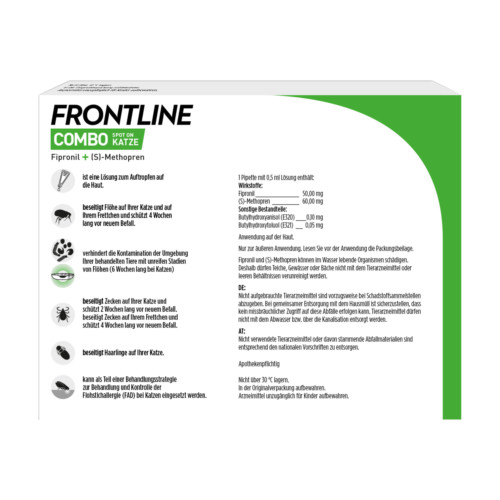 Frontline Combo Spot on Katze