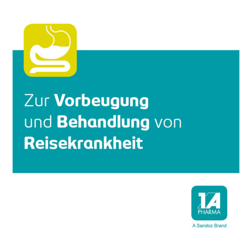 Reisetabletten - 1 A Pharma bei Reisekrankheit