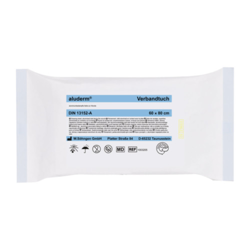 Aluderm Verbandtuch 60x80 cm