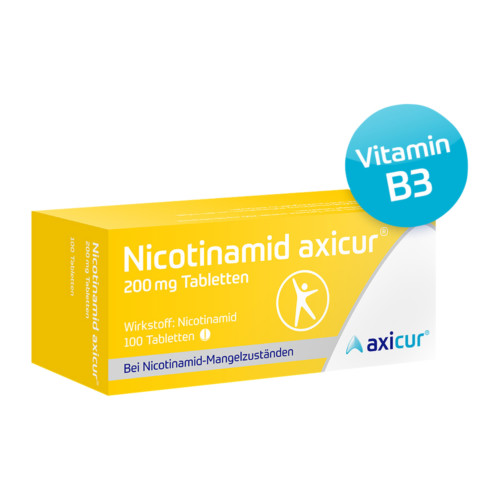 Nicotinamid axicur 200 mg Tabletten