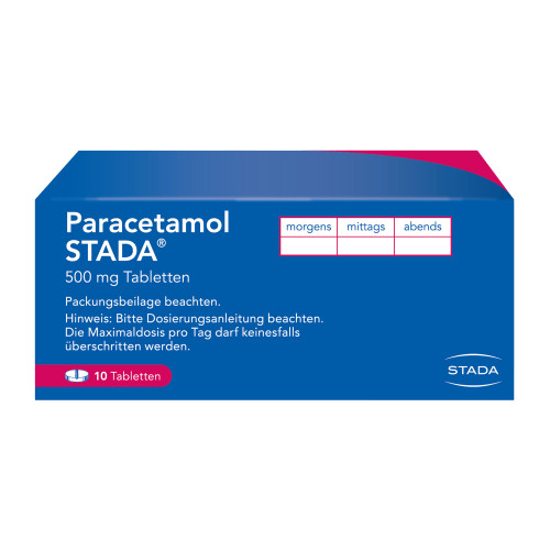 Paracetamol Stada 500 mg Tabletten