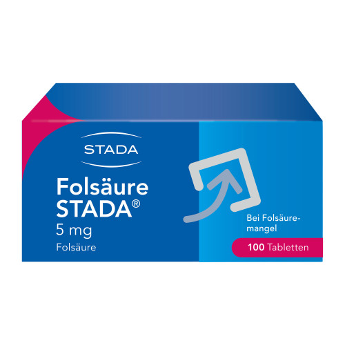 Fols&auml;ure Stada 5 mg Tabletten