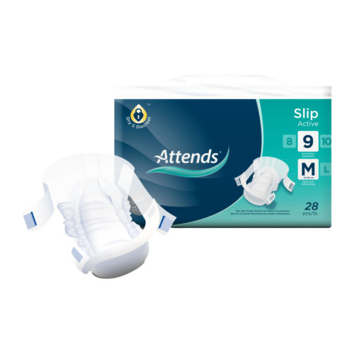 Attends Slip Active 9 Medium