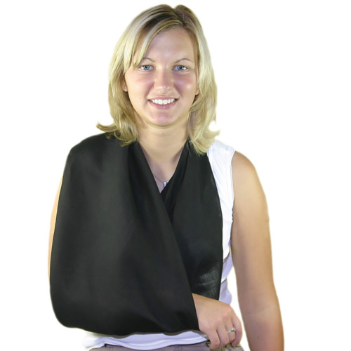 CareLive Dreiecktuch  90 x 90 x 127 cm wei&szlig;