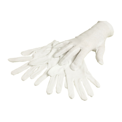 CareLiv Zwirnhandschuhe Gro&szlig; aus Baumwolle