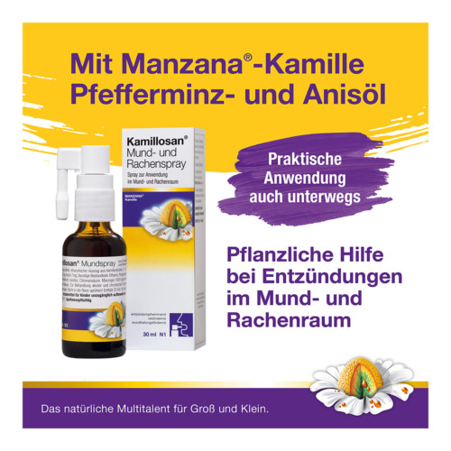 Kamillosan Mund- und Rachenspray