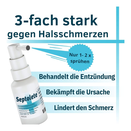 Septolete 1,5 mg/ml + 5 mg/ml Spray