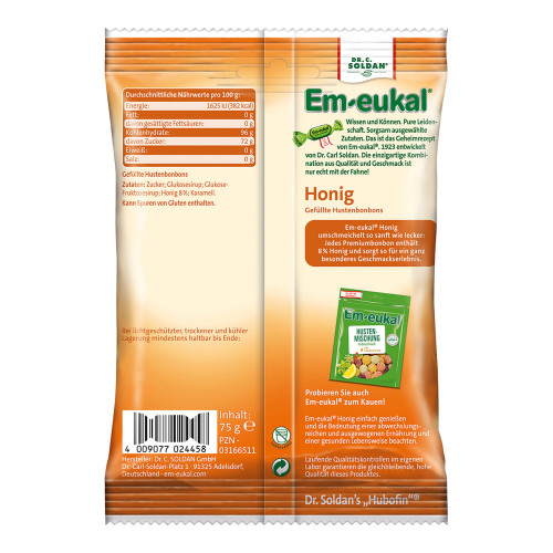 Em-eukal Honig zuckerhaltig