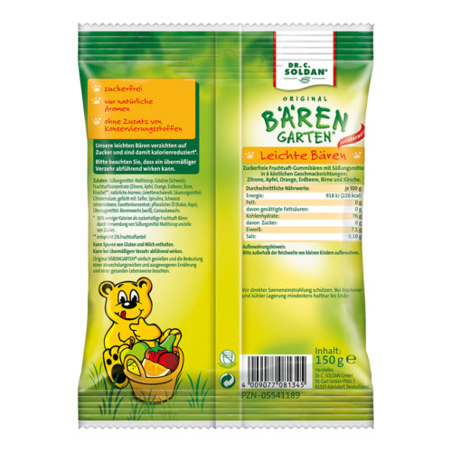 Soldan B&auml;rengarten zuckerfrei