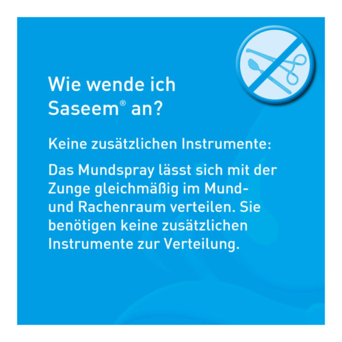Saseem Mundspray bei Mundtrockenheit