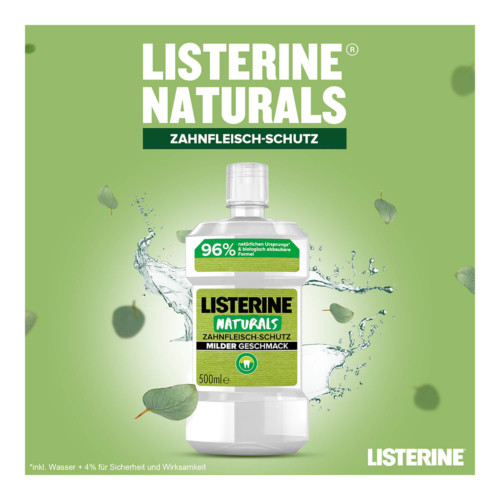 Listerine Mundsp&uuml;lung Naturals Zahnfleisch-Schutz