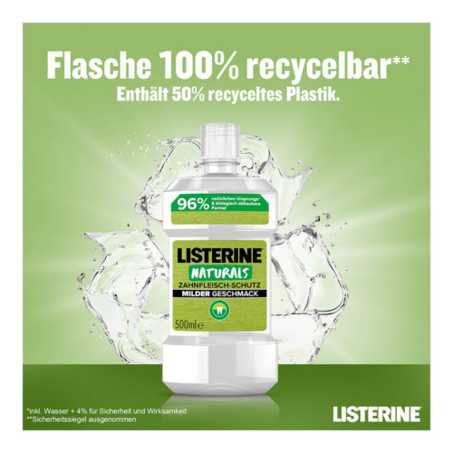 Listerine Mundsp&uuml;lung Naturals Zahnfleisch-Schutz