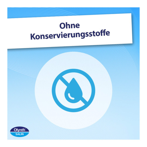 Olynth Salin Nasendosierspray ohne Konservierungsstoffe