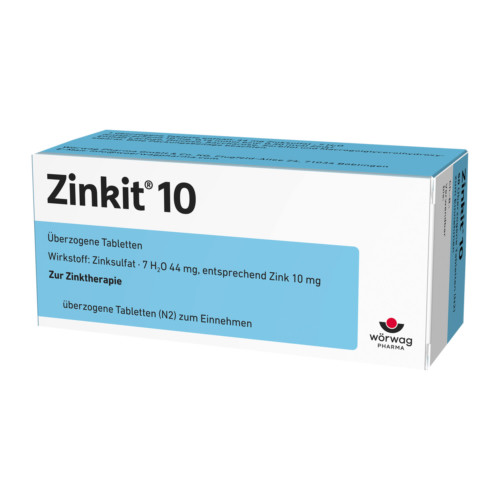Zinkit 10 &uuml;berzogene Tabletten