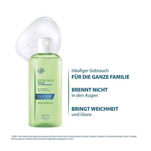 Ducray Extra-Mild Shampoo mit Kopfhautschutz