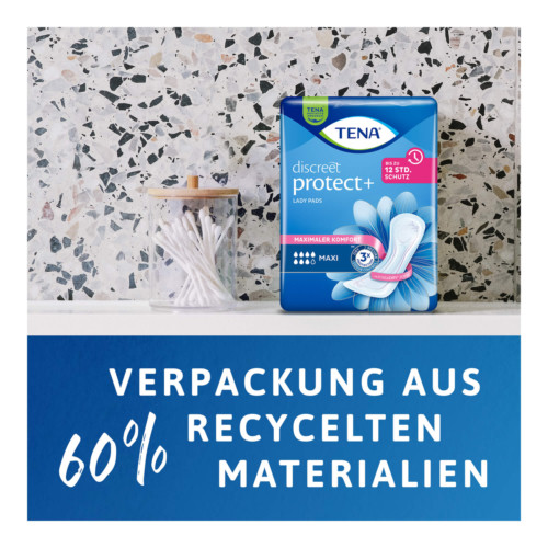 Tena Discreet Protect+ Maxi Inkontinenz Einlage