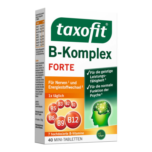 Taxofit B-Komplex + Fols&auml;ure Mini Tabletten