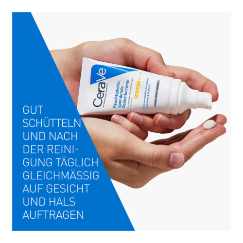 CeraVe Feuchtigkeitsspendende Gesichtscreme mit LSF 30