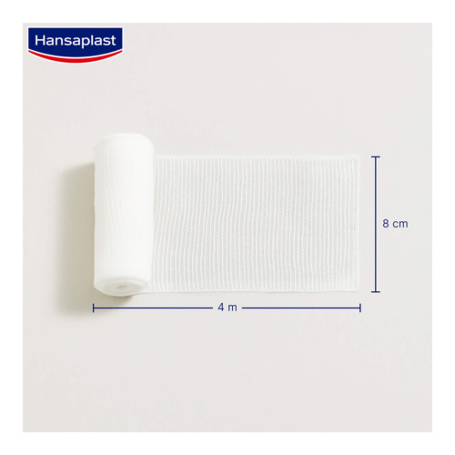 Hansaplast Elastische Fixierbinde 4 m x 8 cm