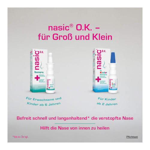 Nasic Nasenspray f&uuml;r Kinder ohne Konservierungsstoffe