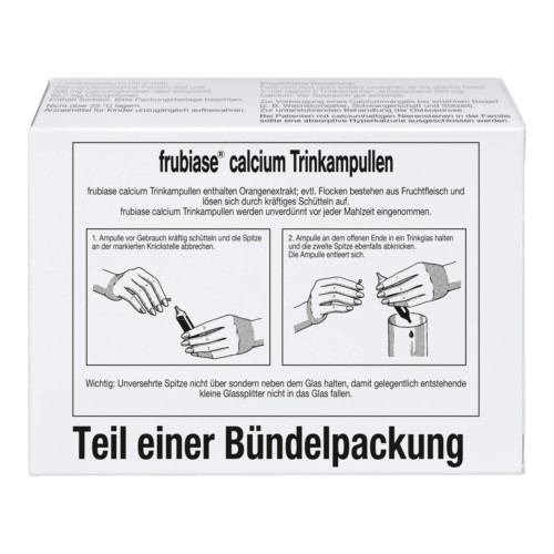 Frubiase Calcium Trinkampullen