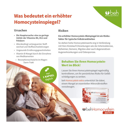 Beh Homocystein extra Kapseln
