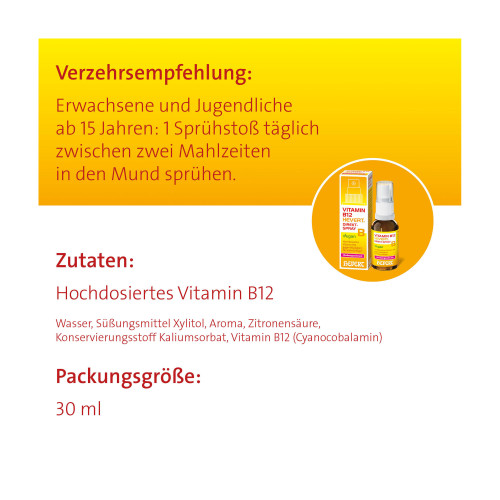 Vitamin B12 Hevert Direkt-Spray