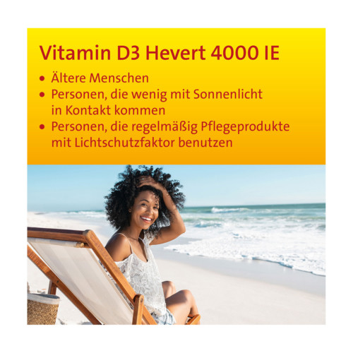 Vitamin D3 Hevert 4.000 I.E. Tabletten