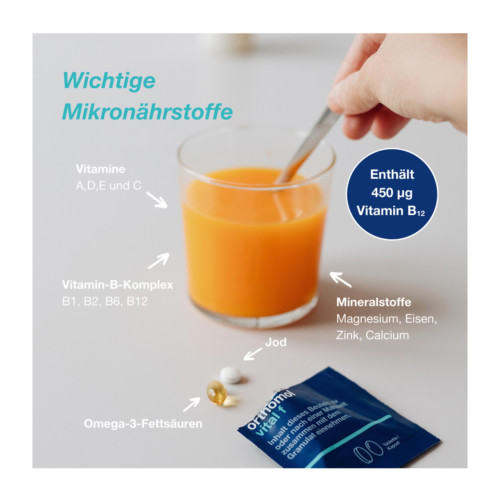 Orthomol Vital F 30 Granulat/Kapseln Kombipackung