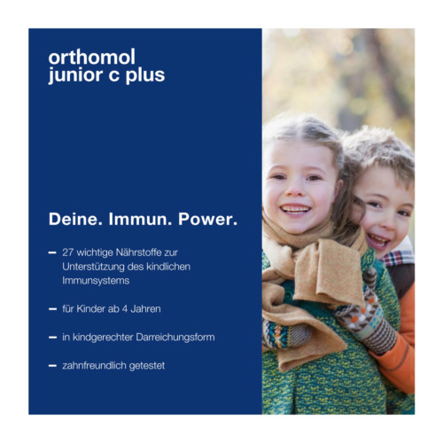 Orthomol Junior C plus Kautabletten Waldfrucht