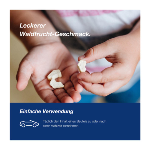 Orthomol Junior C plus Kautabletten Waldfrucht