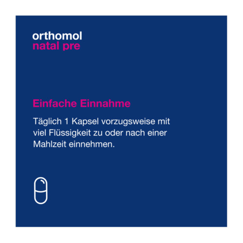 Orthomol natal pre Kapseln