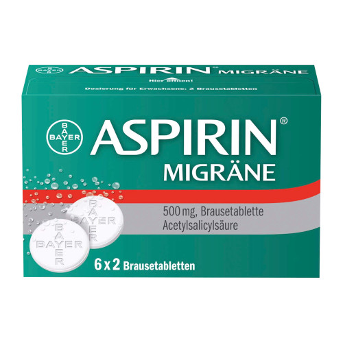 Aspirin Migr&auml;ne Brausetabletten