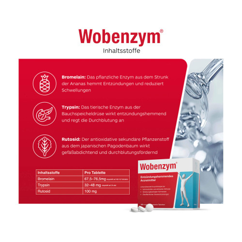 Wobenzym magensaftresistente Tabletten