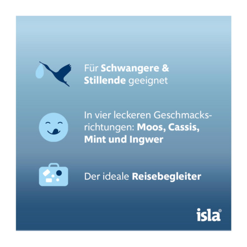 isla cassis Halspastillen bei Halskratzen und Reizhusten