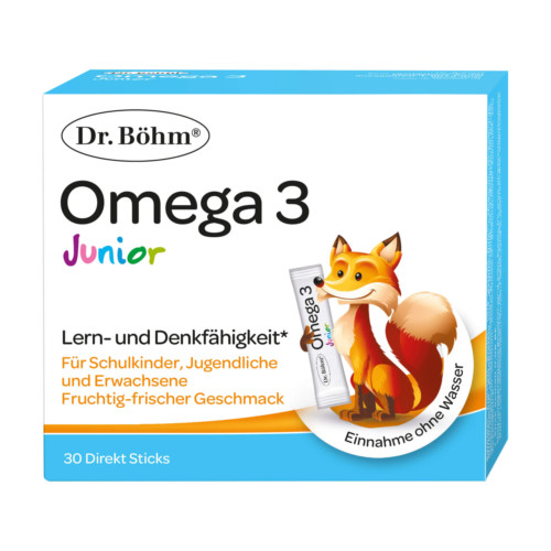Dr. B&ouml;hm Junior Omega 3 Direktsticks