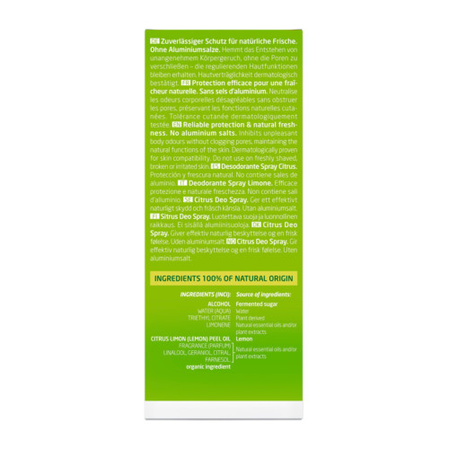 Weleda Citrus Fresh Deo Spray