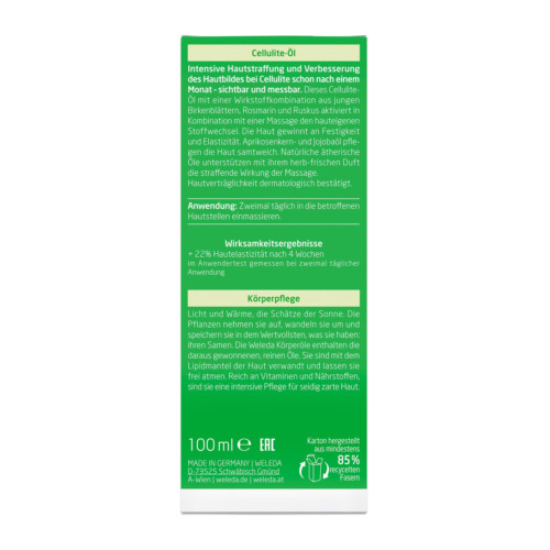 Weleda Birke Cellulite-&Ouml;l