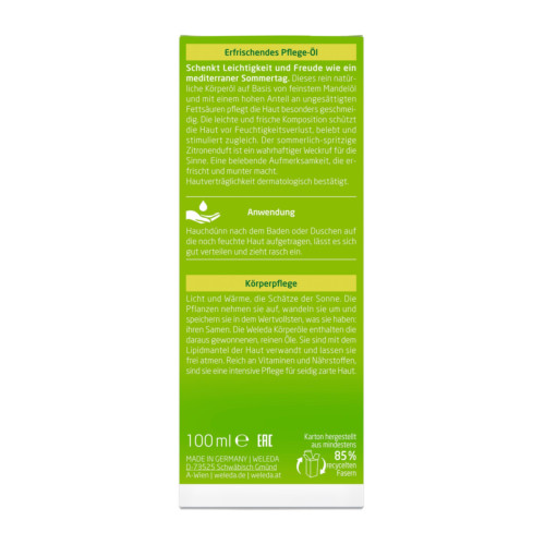 Weleda Citrus Erfrischendes Pflege-&Ouml;l