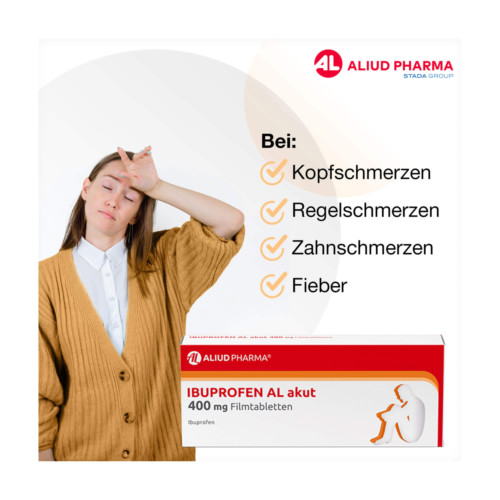 Ibuprofen AL akut 400 mg Filmtabletten